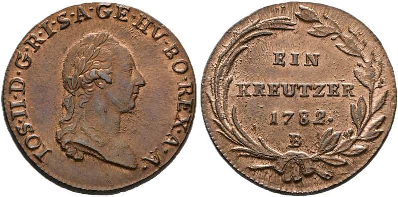 Josef II. krejcar